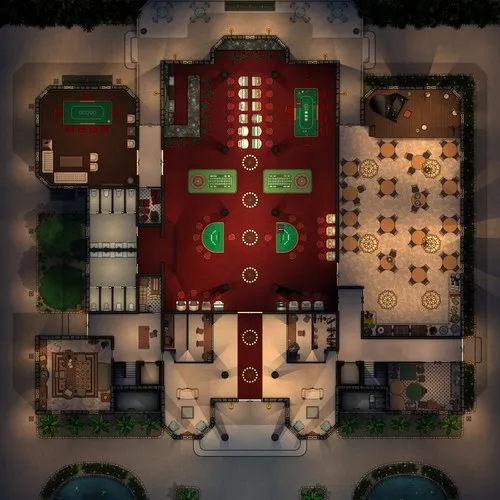 Casino Tropicana - Ground Floor - Night
