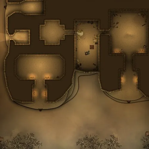 Caves Of The Thousand Buddhas - Minimal - Night