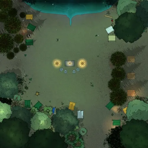 Ceremonial Camp - Deep Ones - Day