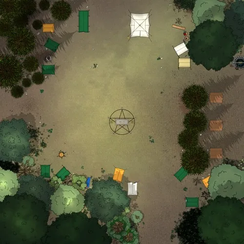 Ceremonial Camp - Pentacle - Day