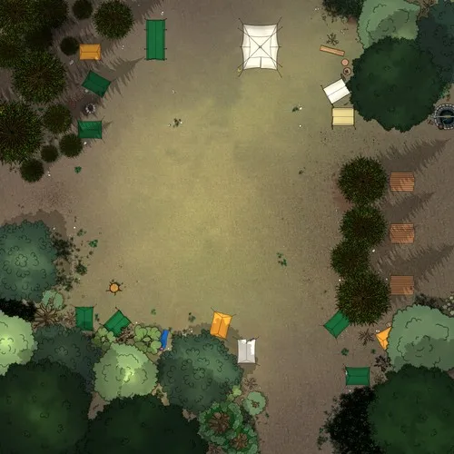 Ceremonial Camp - Plain - Day