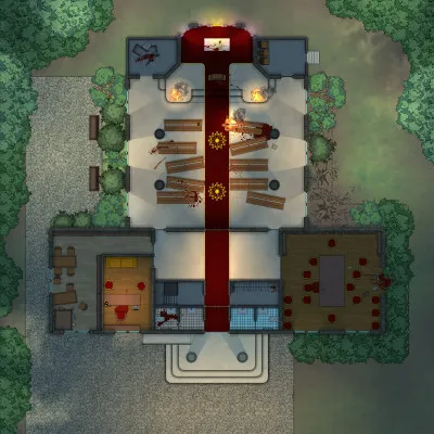 Chapel Of Reflection - Ground Floor - Raid - Night