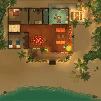 Christmas House - Summer