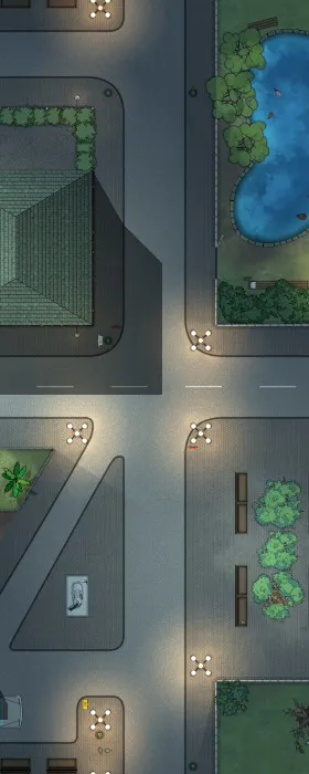 City Chase Scene - Part C - Night