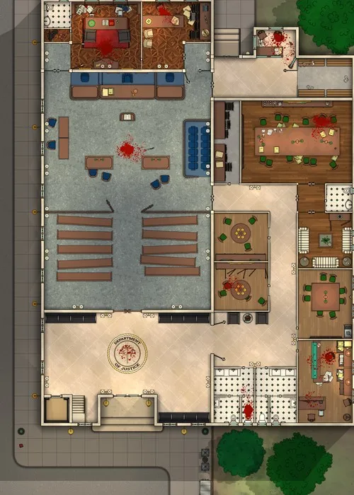 Courthouse - Splatter - Day