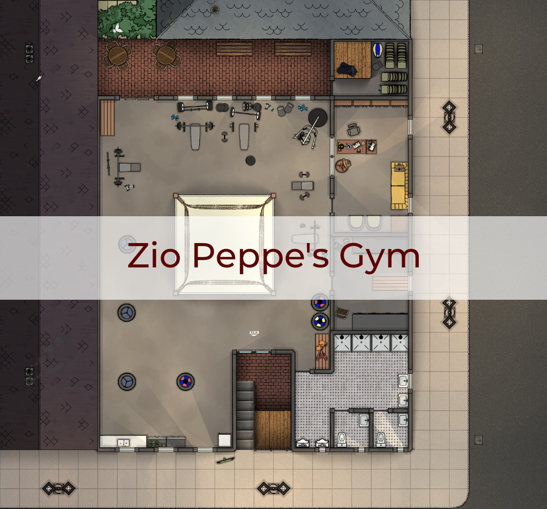 Cover for Zio Peppe's Gym