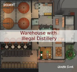 Warehouse with Illegal Distillery