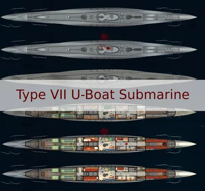 Type VII U-Boat Submarine