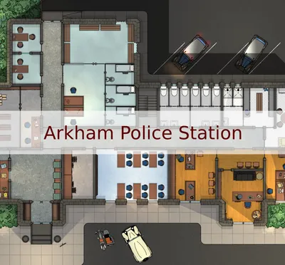 Arkham Police Station