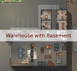 Warehouse with basement