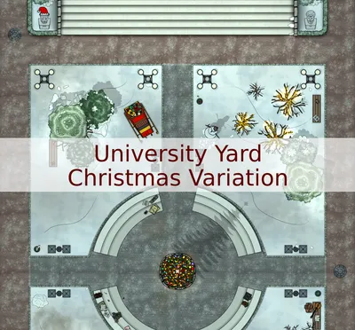Christmas in University Yard