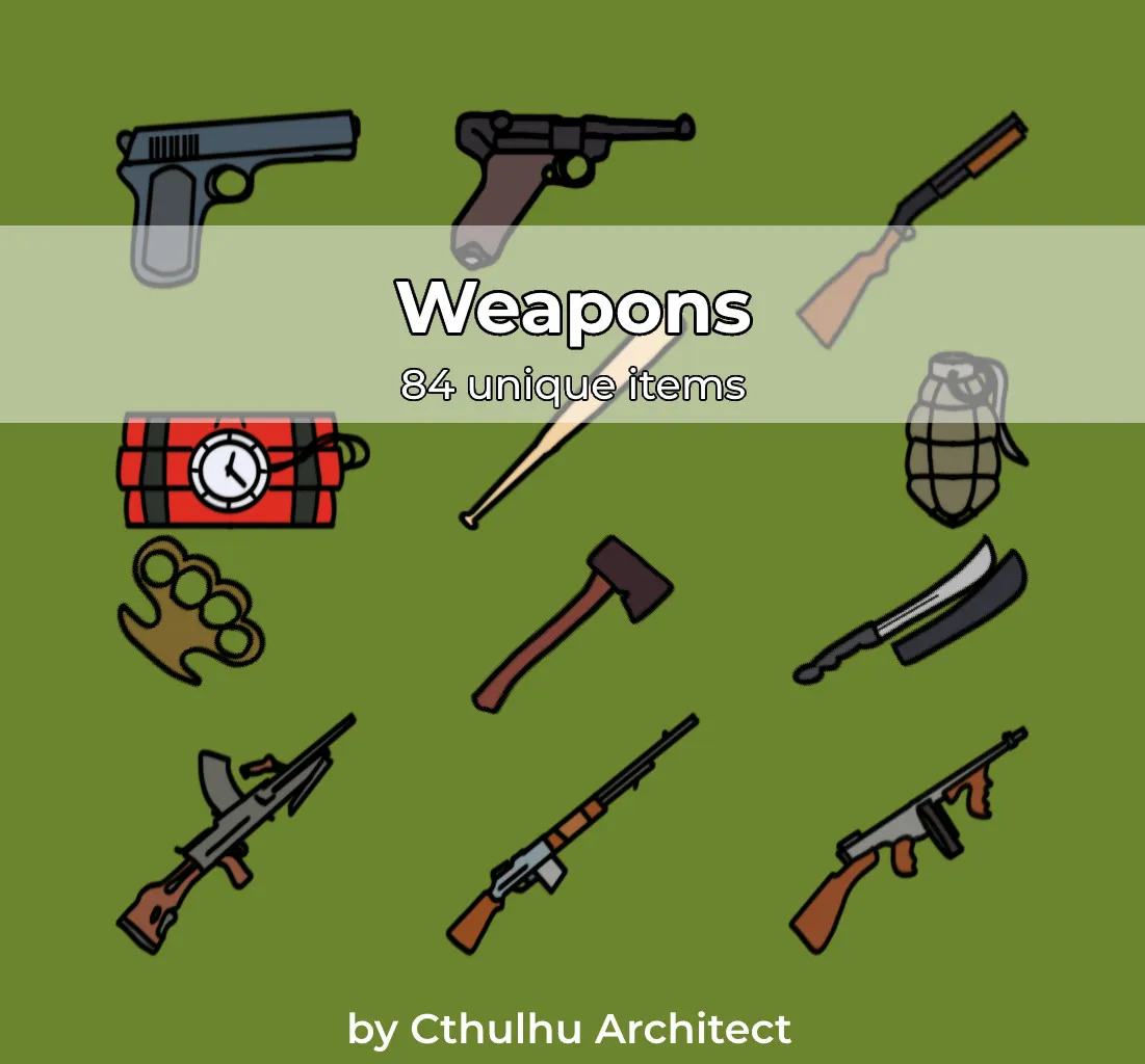 Weapons Asset Pack