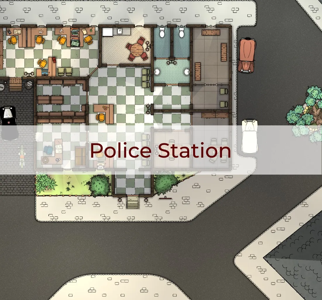 Cover for Police Station