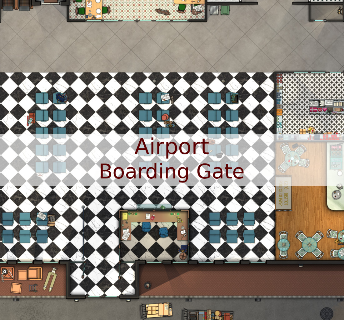 Cover for Airport - Boarding Gate