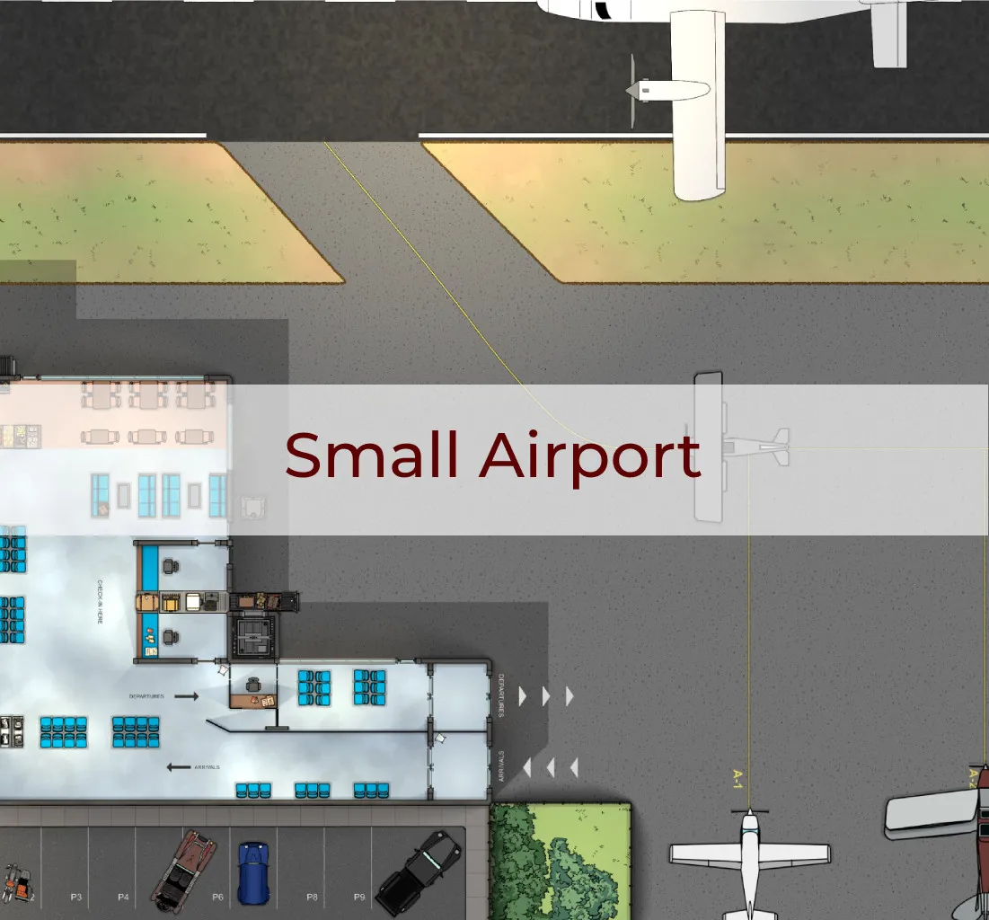 Cover for Small Airport
