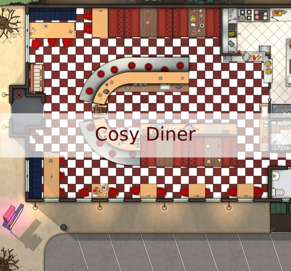 Cover for Cosy Diner