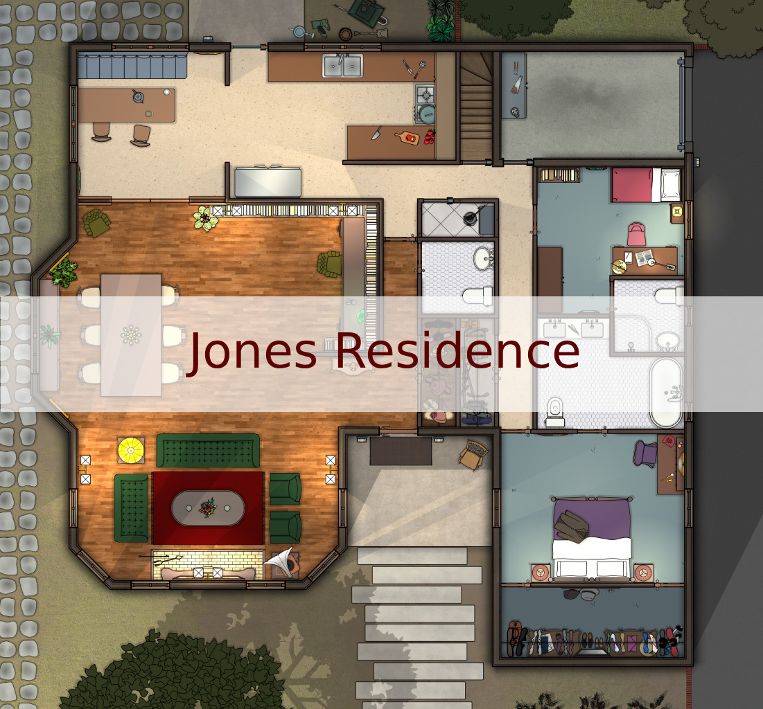 Cover for Jones Residence
