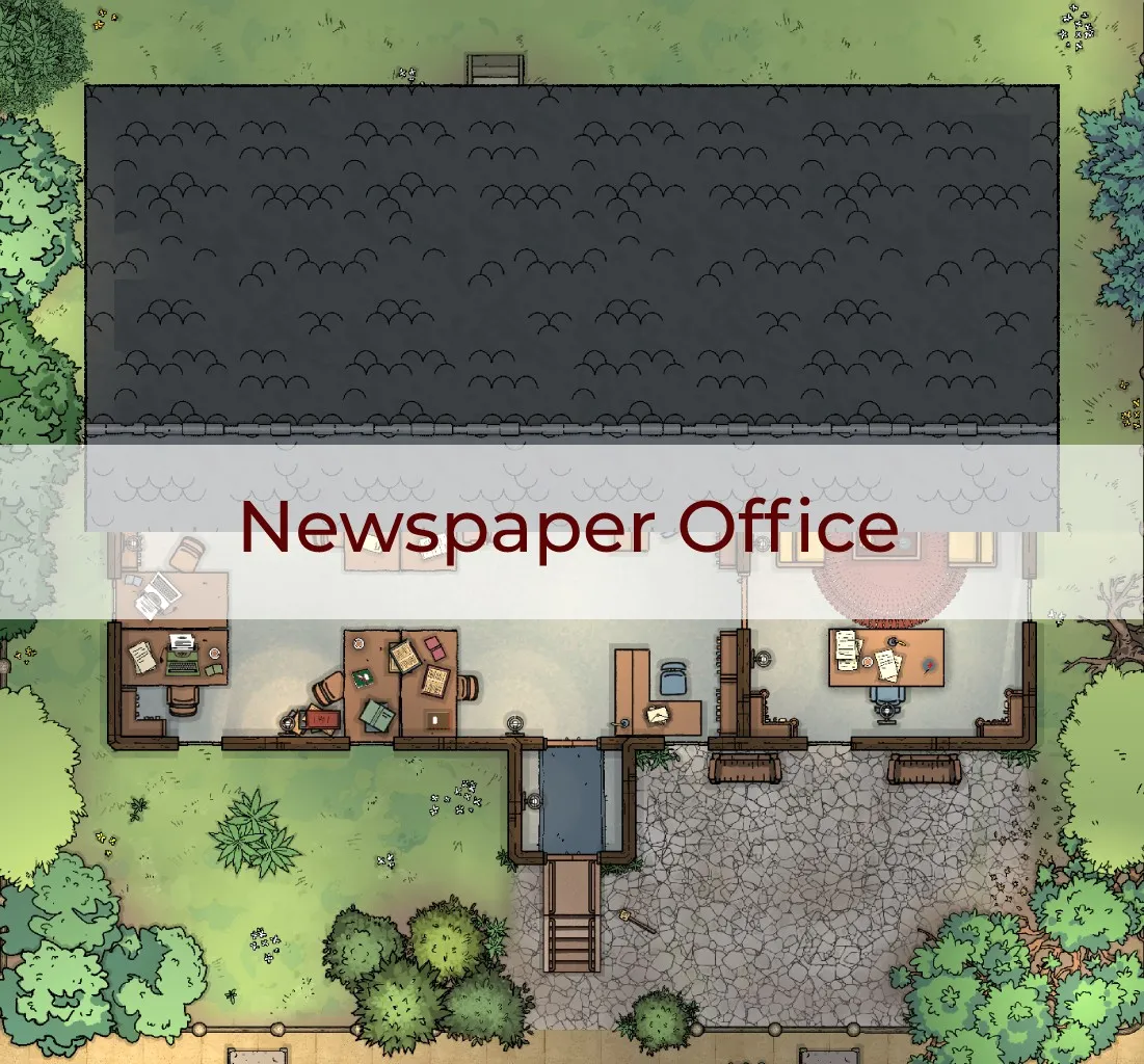 Cover for Newspaper Office