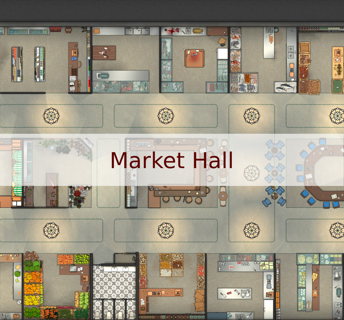 Cover for Market Hall