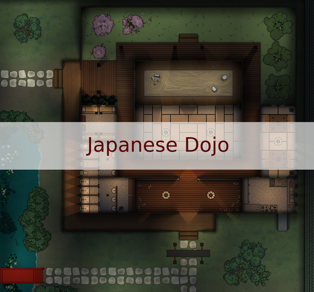 Cover for Japanese Dojo