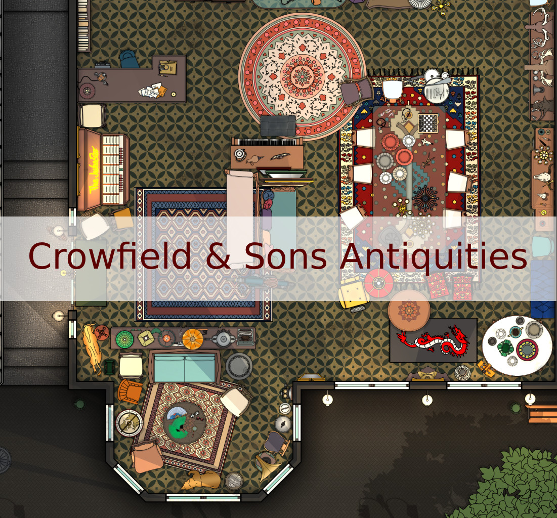 Cover for Crowfield & Sons Antiquities