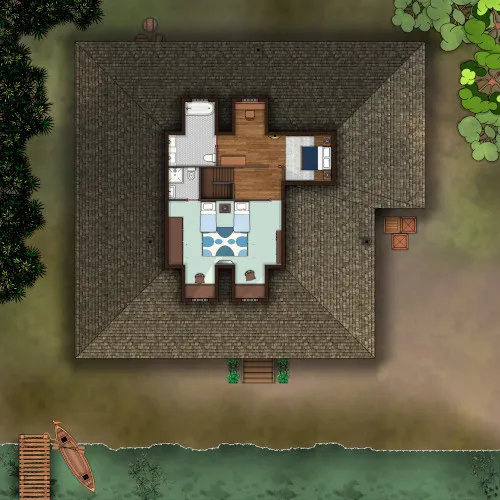 Creole Cottage - First Floor - Day