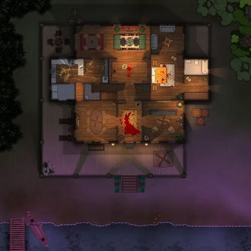 Creole Cottage - Ground Floor - Black Magic