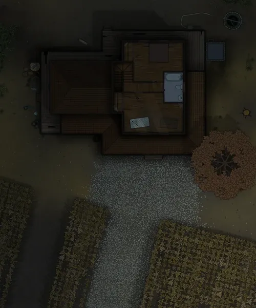 Curwens Corn Farm - First Floor - Abandoned - Night
