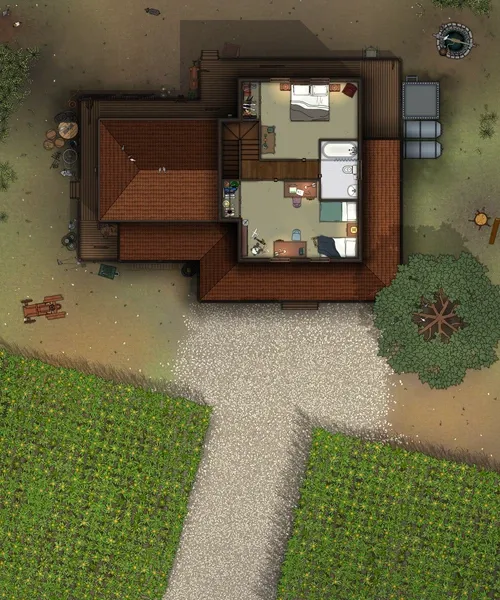 Curwens Corn Farm - First Floor - Day