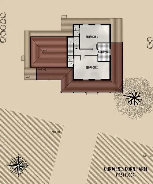 Curwens Corn Farm - First Floor - Floor Plan
