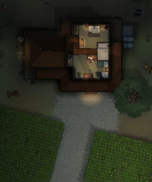 Curwens Corn Farm - First Floor - Night