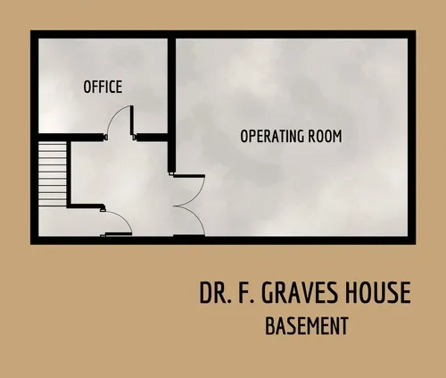 Dr F Graves House - Basement - Floor Plan