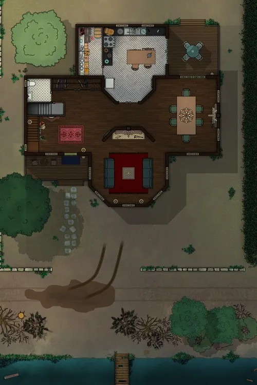 Dr F Graves House - Ground Floor - Day