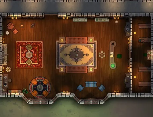 Dr Henry Armitages Office - Night