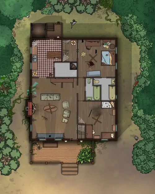 Drug House - Ground Floor - Abandoned - Day