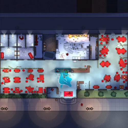 Fancy Lobster Restaurant - Splatter - Night
