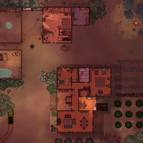 Farmhouse - Ground Floor - Dawn