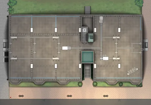 Fifth Avenue Apartment Building - Roof - Day