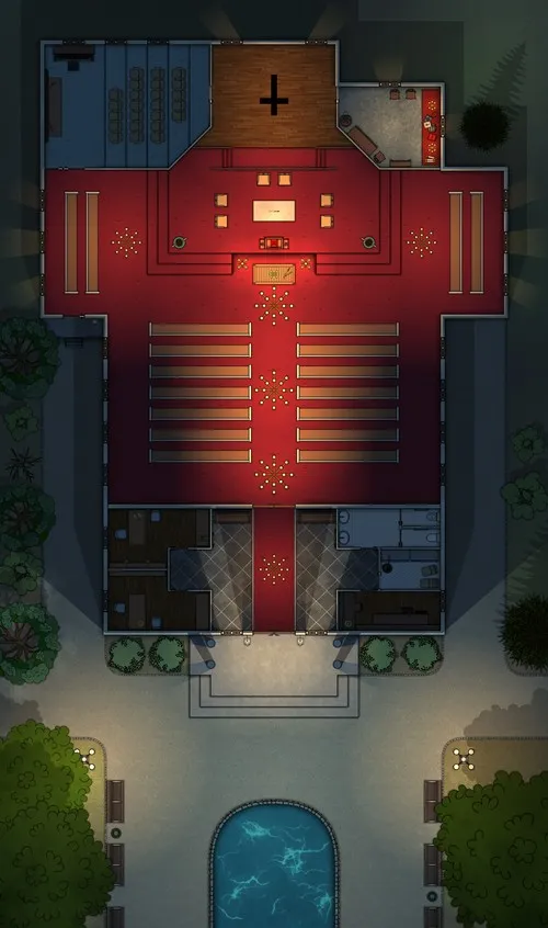 First Baptist Church Of Arkham - Ceremony