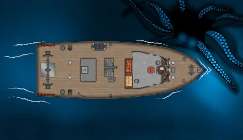 Fishing Boat - Deck 2 - Cthulhu