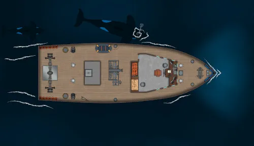 Fishing Boat - Deck 2 - Killer Whales