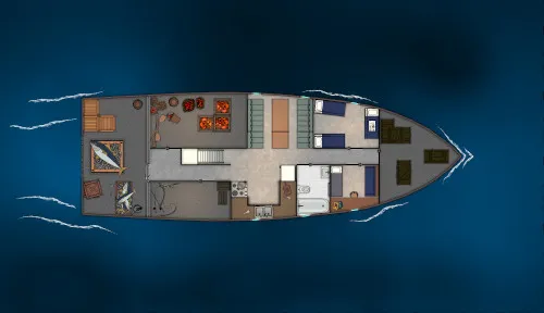 Fishing Boat - Fishermen - Sea