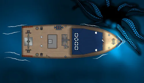 Fishing Boat - Top 2 - Cthulhu