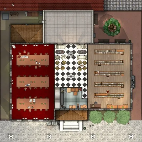 French Hill Library - First Floor - Day