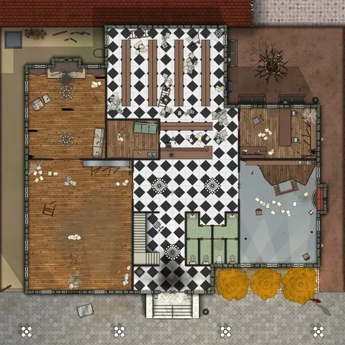 French Hill Library - Ground Floor - Abandoned - Day