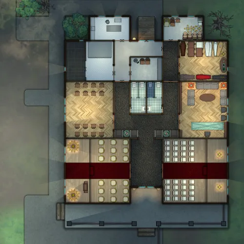 Funeral Home - Minimal - Night