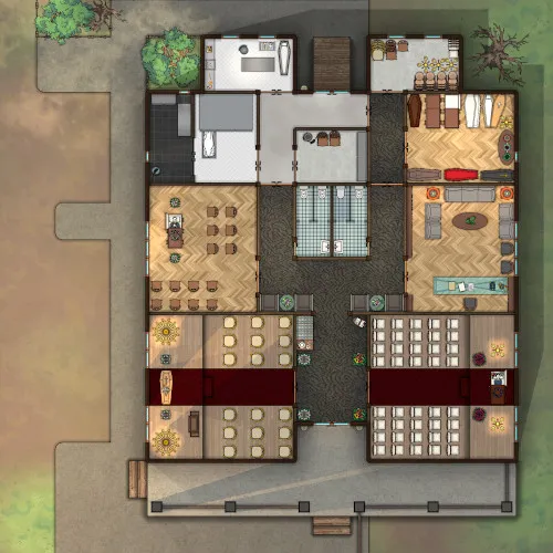 Funeral Home - No Vehicles - Day