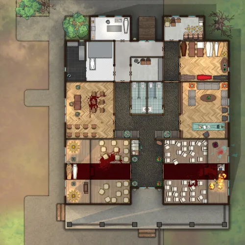 Funeral Home - Splatter