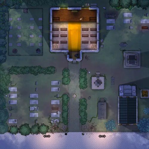 Graveyard - Mezzanine - Night