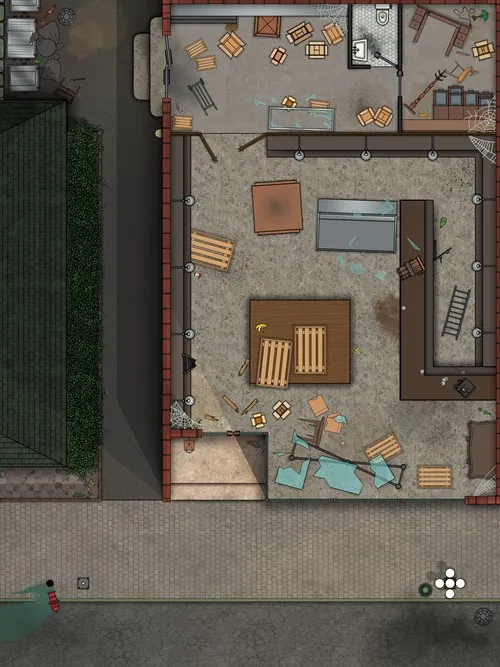 Grocery Store - Abandoned - Day